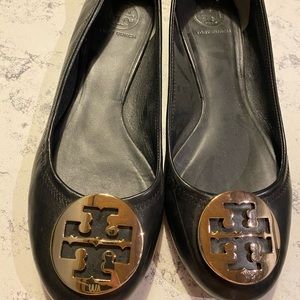 Black Tory Burch flats